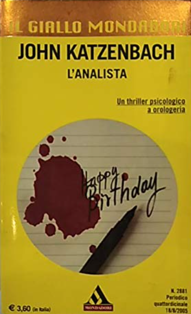 L'ANALISTA - UN TRILLER PSICOLOGICO A OROLOGERIA